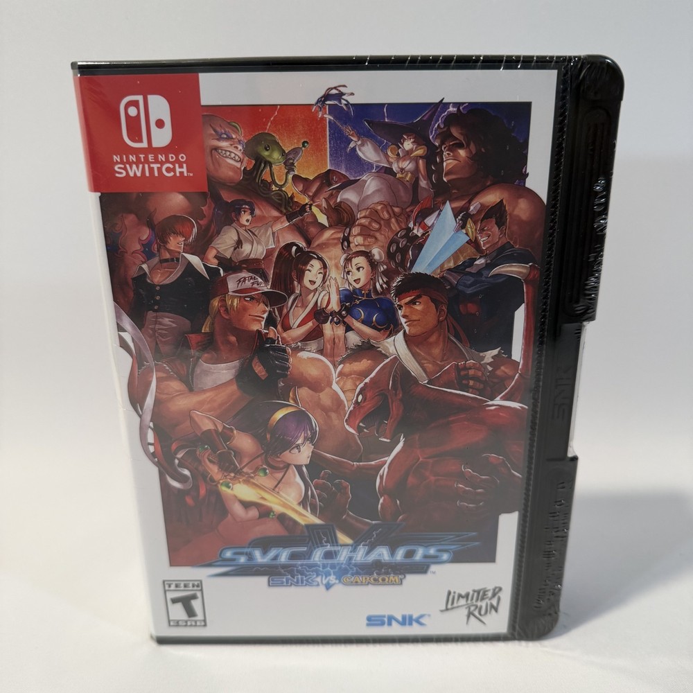 SNK vs Capcom SVC Chaos Classic Edition Switch Fighting Limited Run Game Sealed