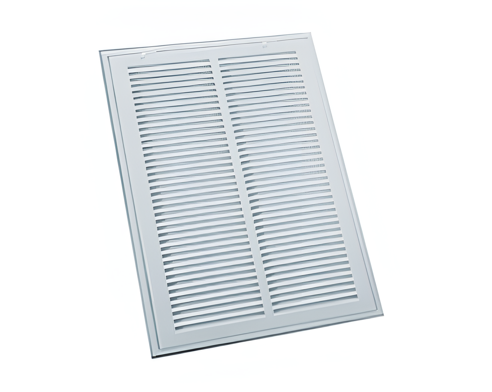 LIMA 24x30 Return Air Filter Grille Stamped Face White Steel HVAC Vent