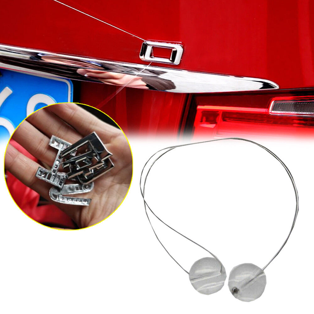 Car Accessories Emblem Logo Spoiler Stripping Peeling Removal Tool Badge-Remover