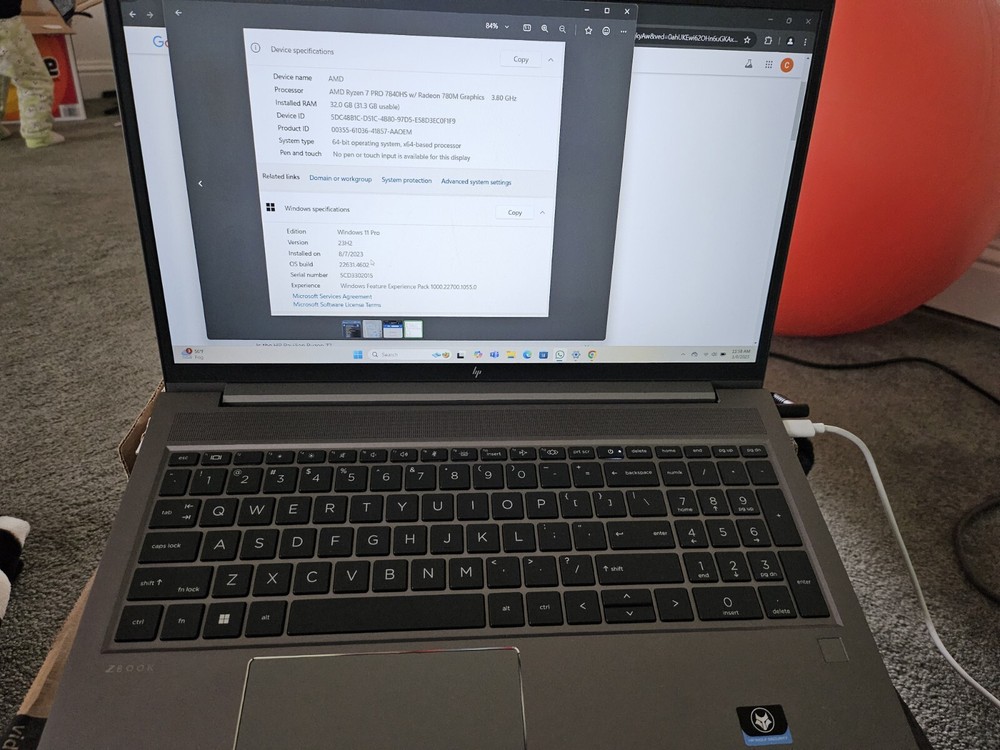 AMD RYZEN 7 PRO windows 11 pro