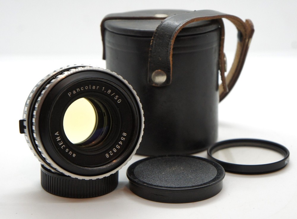 Rare Serviced Thorium Carl Zeiss Jena Pancolar 50mm f1.8 M42 Lens EXC+ Condition