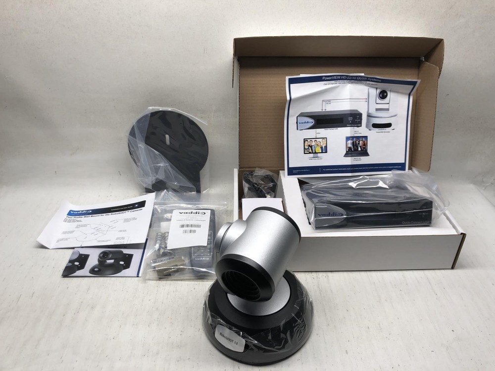 Vaddio Roboshot 12 QUSB Conference PTZ Camera System / 999-9909-000 - New