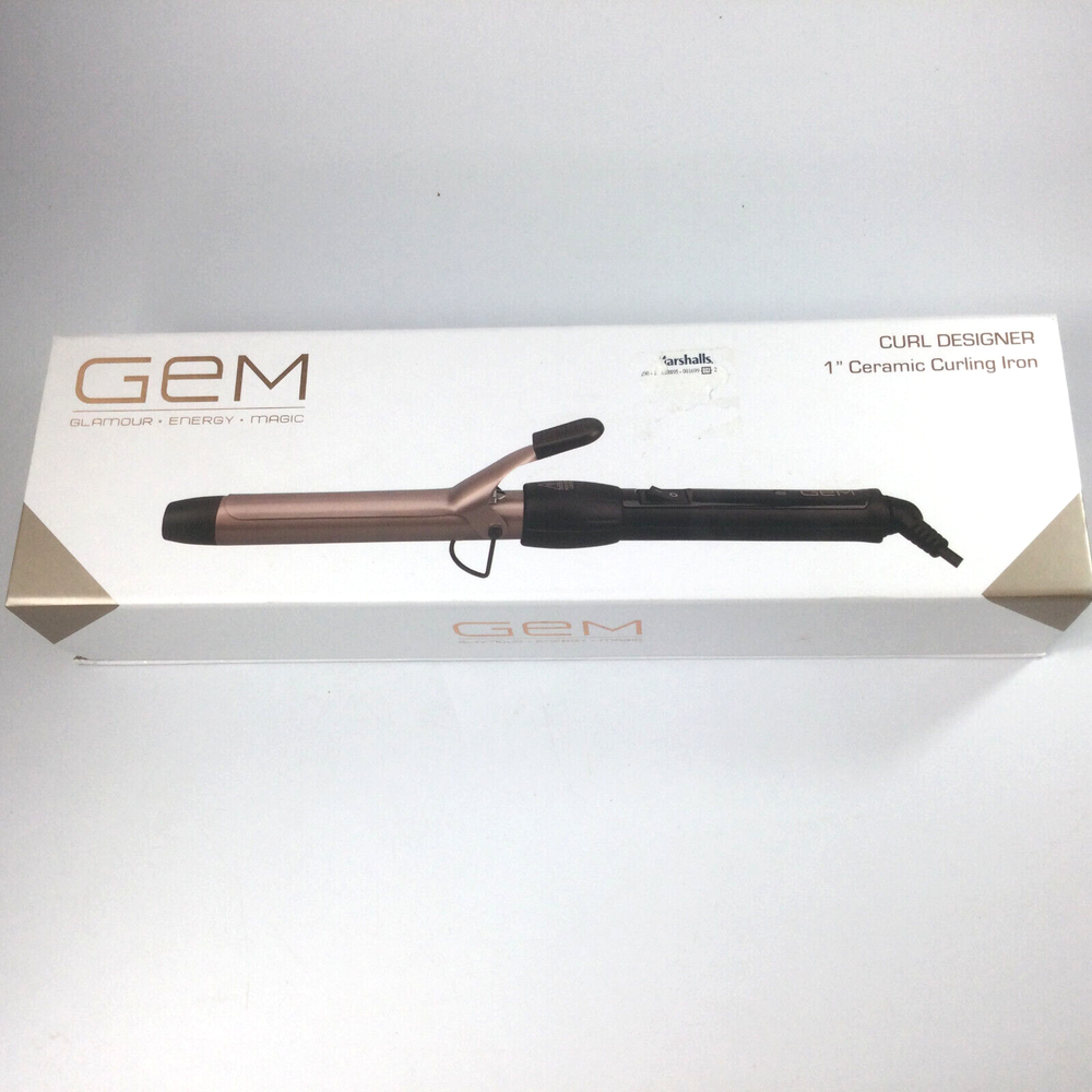1-inch Ceramic Curling Wand for Salon-Quality Waves  