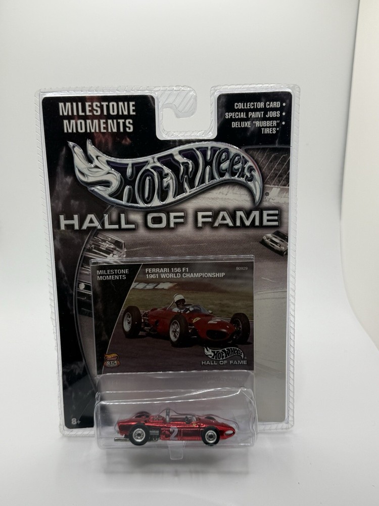 Hot Wheels Hall Of Fame Milestone Moments Ferrari 156 F1 1961 World Championship
