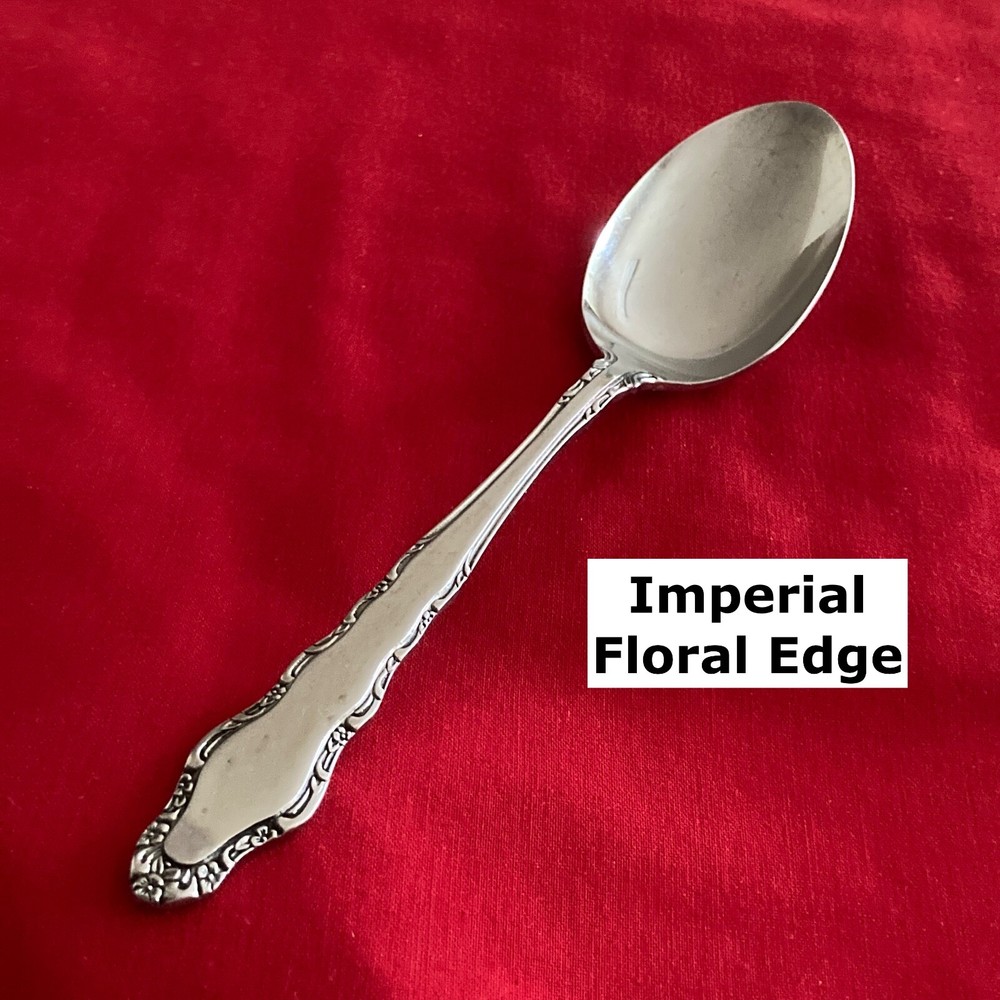 Imperial Floral Edge Black Accent 7.5