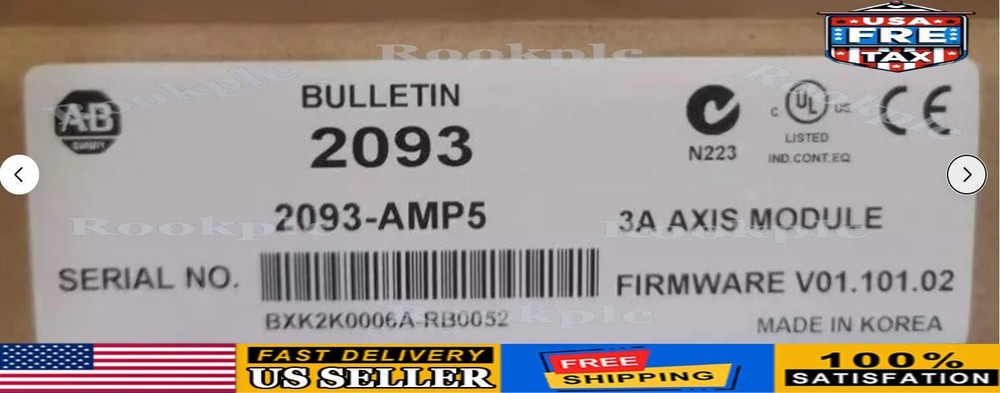 Allen Bradley 2093-AMP5 / A Kinetix 2000 Multi-Axis Servo Drive Axis US Free Tax