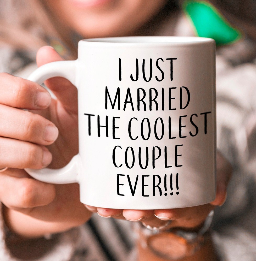 Funny Newlywed Wedding Officiant Mug - Perfect Just Married Couple Gift