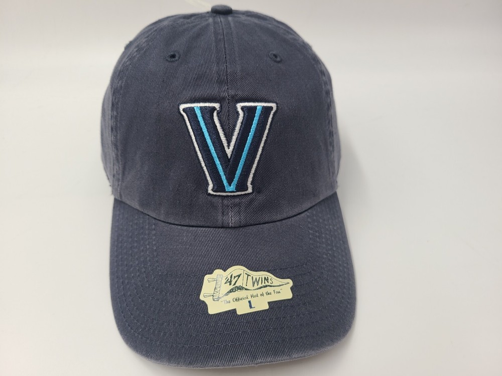 Villanova University Wildcats 47 Brand Twins Franchise Fitted L Hat Cap Men NCAA