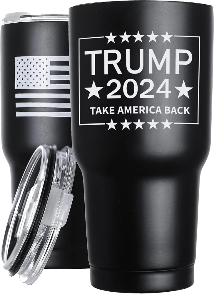 Trump 2024 Durable Vacuum Insulated Stainless Steel Travel Coffee Mug
