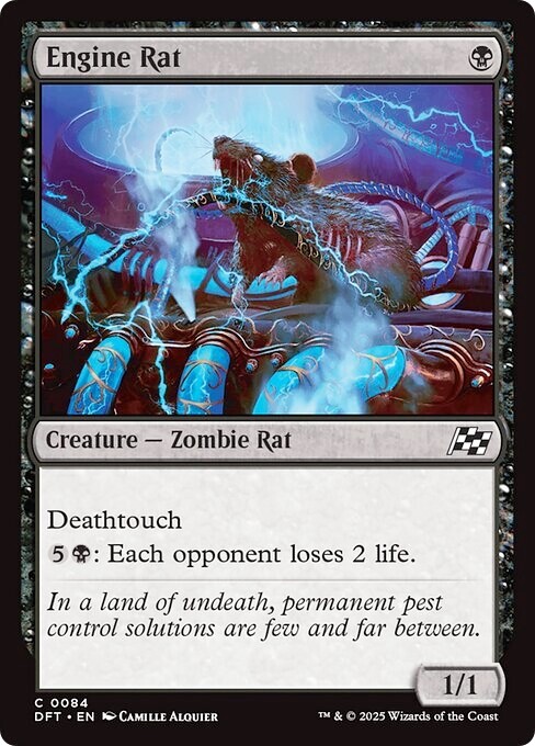 PRESALE-- ENGINE RAT x4 mtg NM-M Aetherdrift 4 Common