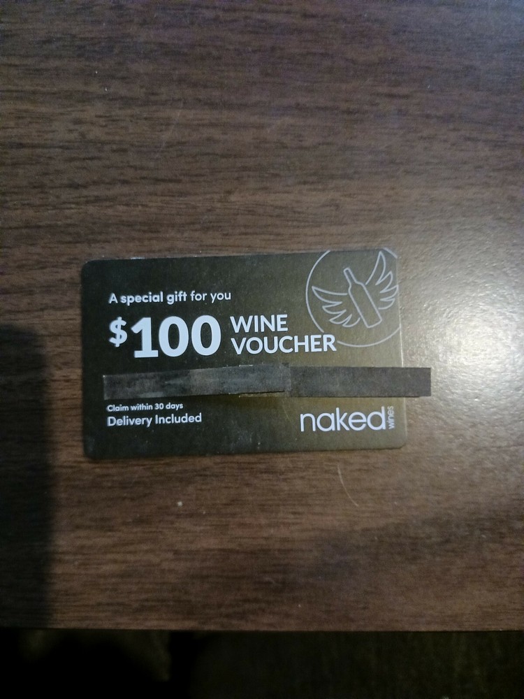 $100 Naked Wines Gift Voucher for Wine Lovers  -image