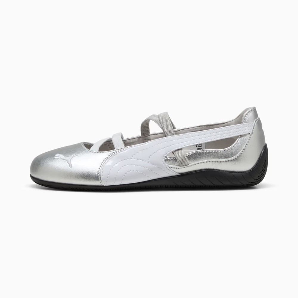 Puma Speedcat Ballet Metallic - Silver Womens Shoe