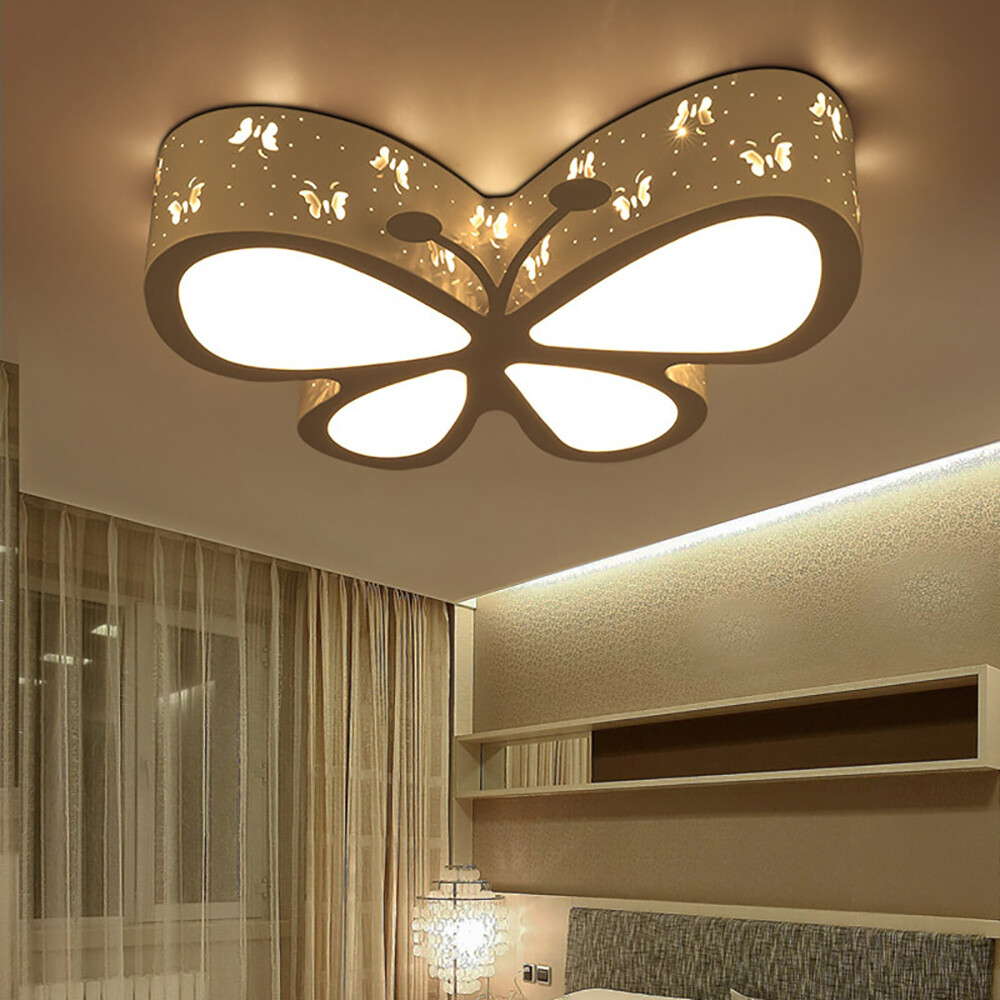 Butterfly LED Chandelier Pendant Light for Kids Room Ceiling