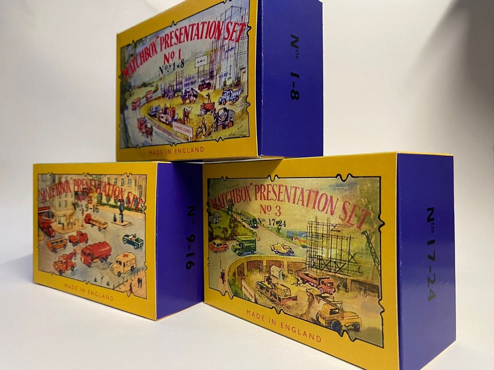 Matchbox Presentation Set Boxes 1-3