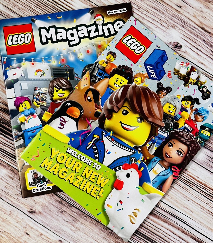 LEGO Magazine Bundle: November/December 2024 Issues *NEW*