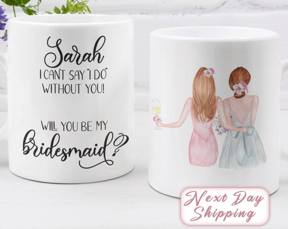 Bridesmaid Proposal Mug Bridesmaid Proposal Gift Gift For Bridesmaid Bridesmaid