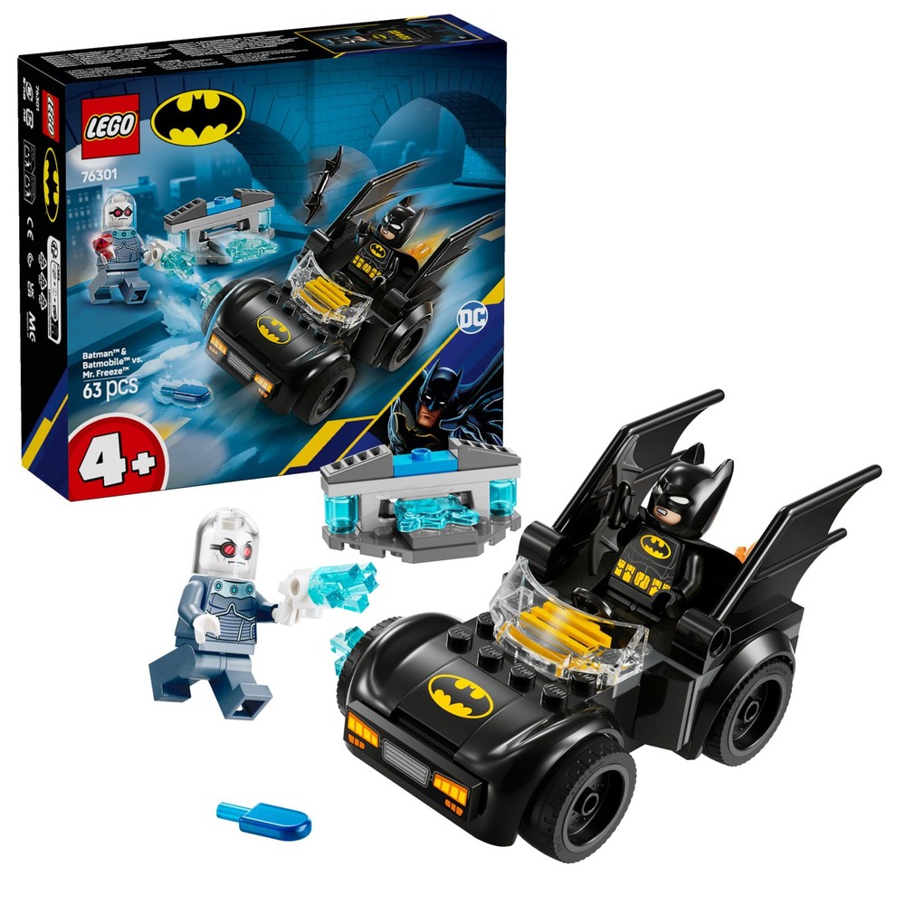 LEGO Batman Batmobile vs Mr Freeze Super Heroes Set 76301