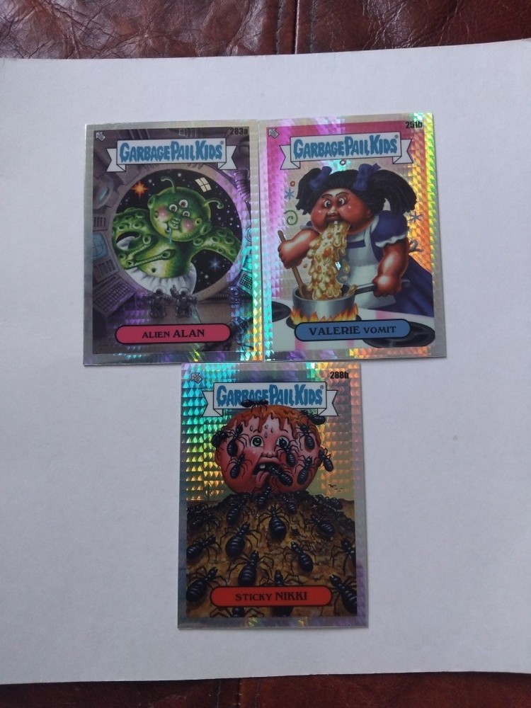GARBAGE PAIL KIDS 2025 CHROME  Series 7  Prism refractor ×3