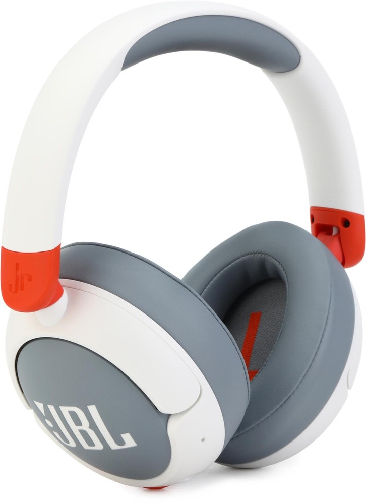 JBL Junior 470NC Wireless On-Ear Kids Headphones in White