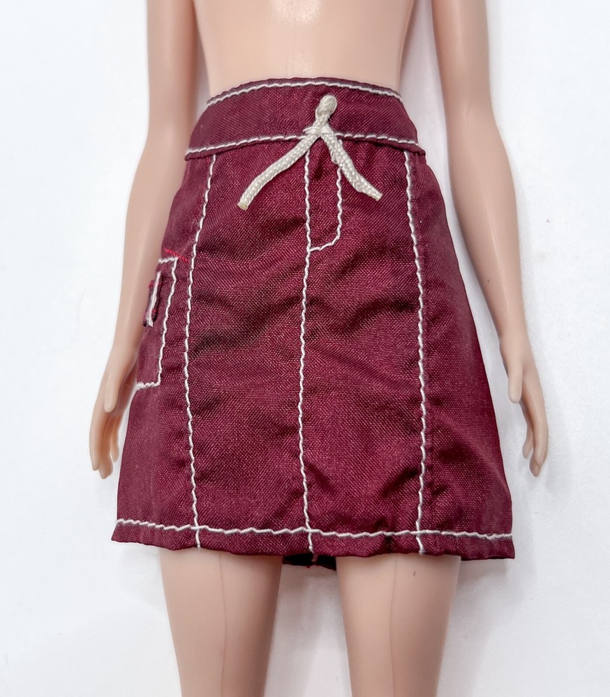 Barbie Cali Girl Fashion Pack with Burgundy Skirt C7209