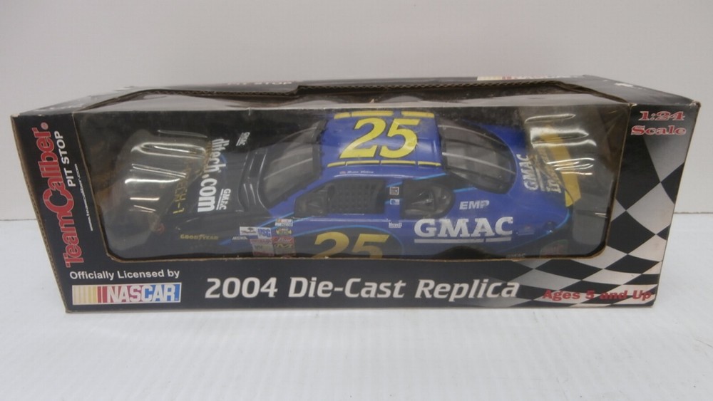 Team Caliber Pit Stop GMAC 2004 NASCAR Replica Car #25 Die Cast Scale 1:24