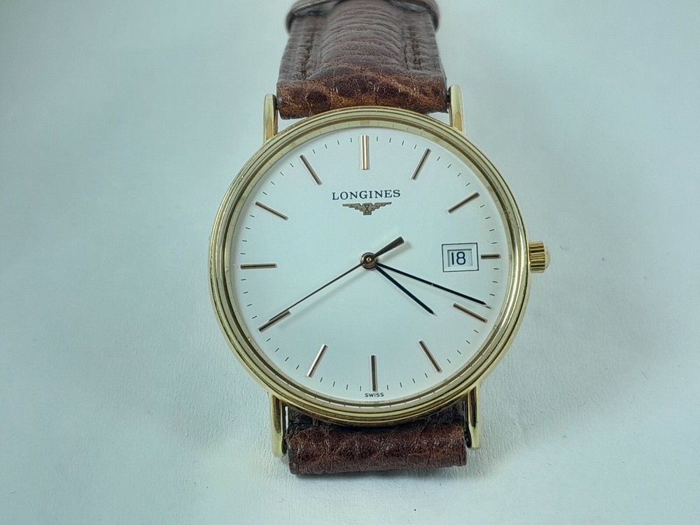 Vintage Longines Glassic Quartz Men's Watch L4.720.2 Functional