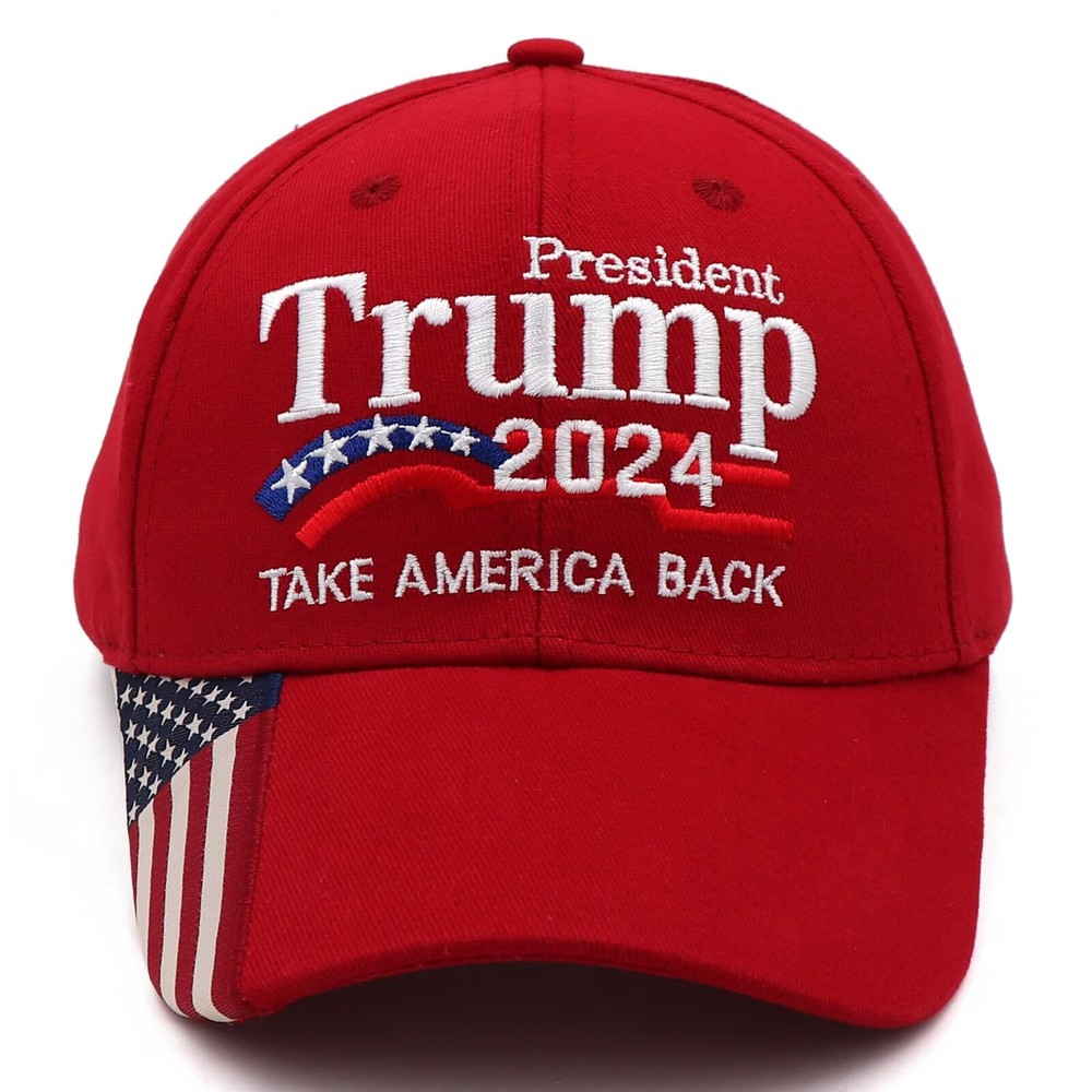 Trump Hat Donald Trump 2024 Hat MAGA Hat Trump Merchandise Embroidery Adjusta...
