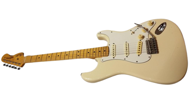 Fender Japan ST68-TX Stratocaster White Crafted 2004-2005 E.Guitar from Japan