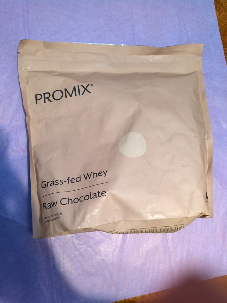 ProMix Nutrition Whey Protein Chocolate Grass-Fed 2.5lb Gluten-Free Shake 7/27