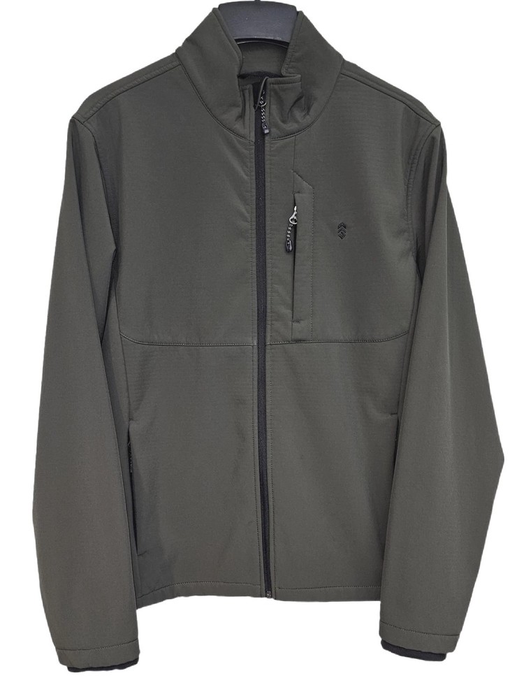 Free Country Dark Olive Super Softshell Outerwear Jacket Men's Size Medium