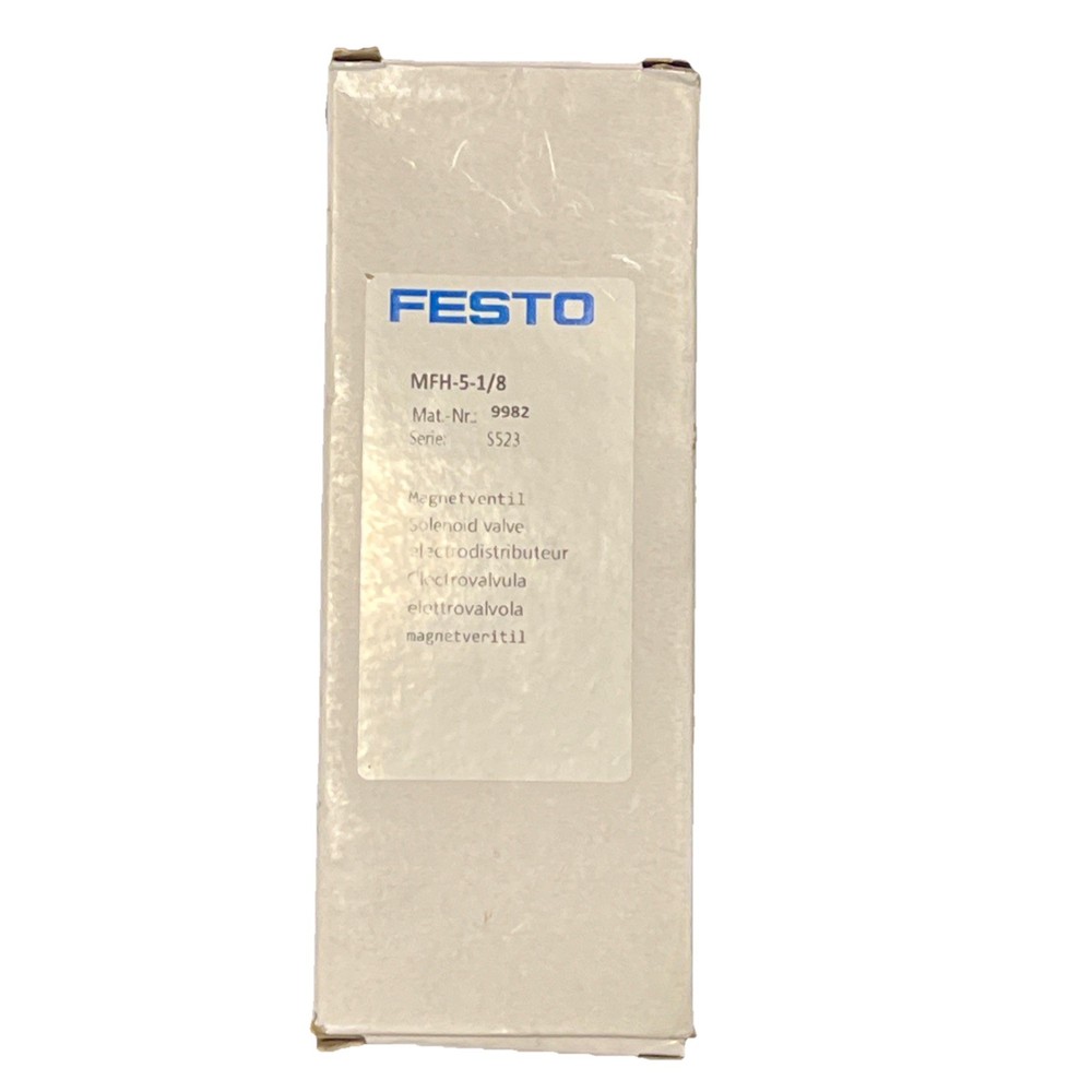 FESTO VMPA1-M1H-NS-PI 556839 solenoid valve Quality assurance