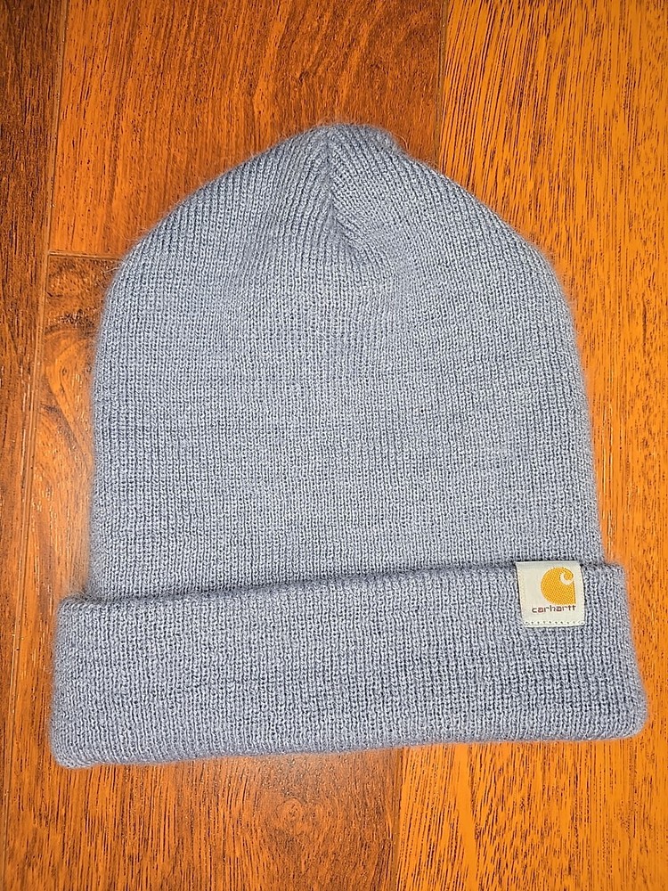 Carhartt Slate Gray Blue Beanie One Size Fits Most Fast Shipping