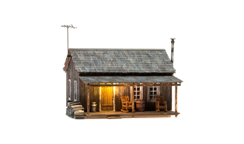 Woodland Scenics BR5065 H/O Rustic Cabin