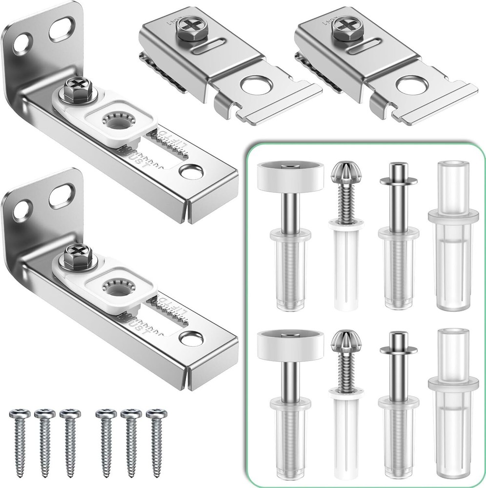 2 Pack Bifold Sliding Closet Door Repair Hardware Kit