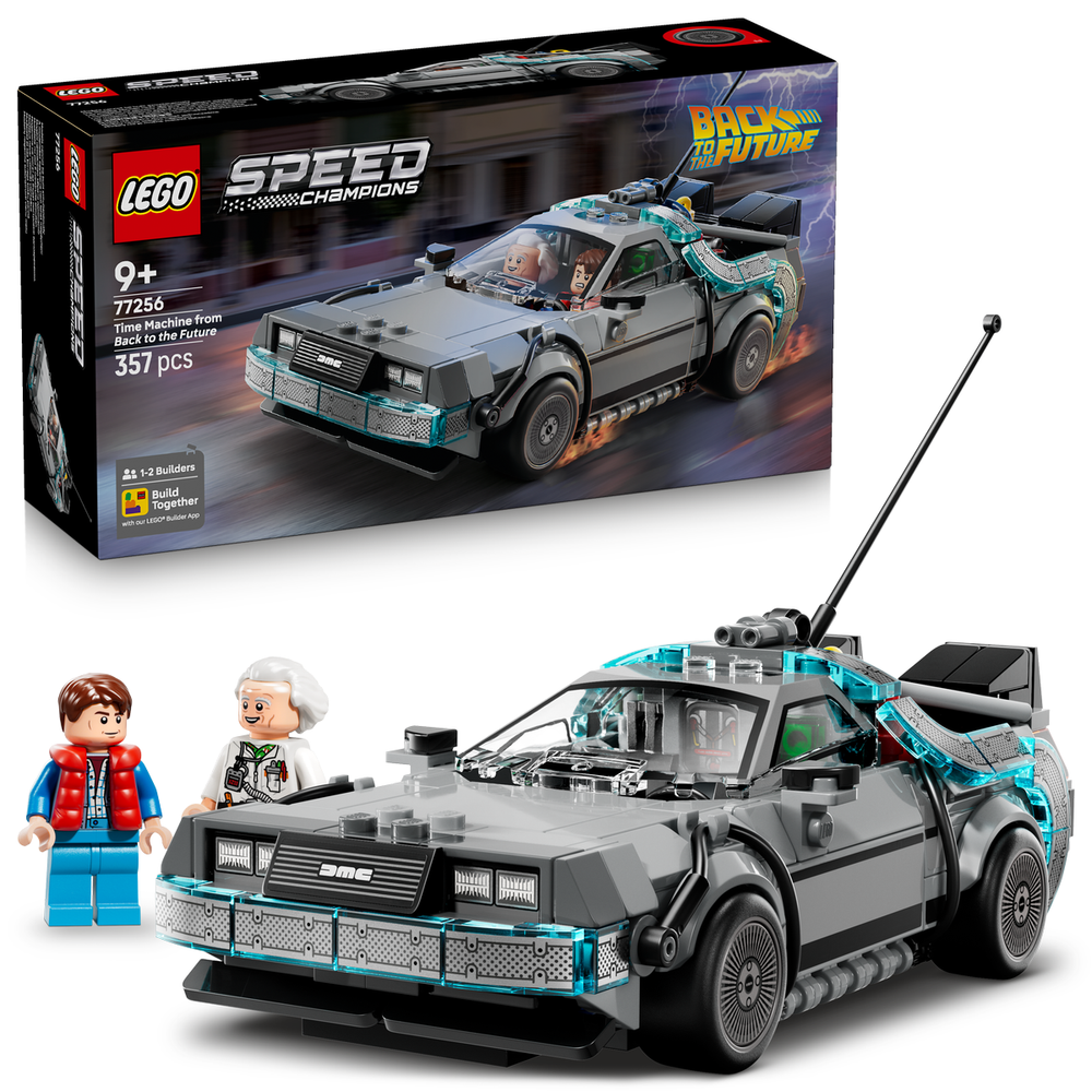 LEGO Speed Champions Time Machine from Back to the Future (77256)