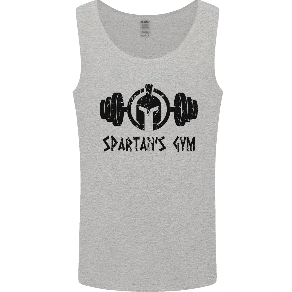 Spartans Gym Mens Vest Tank Top