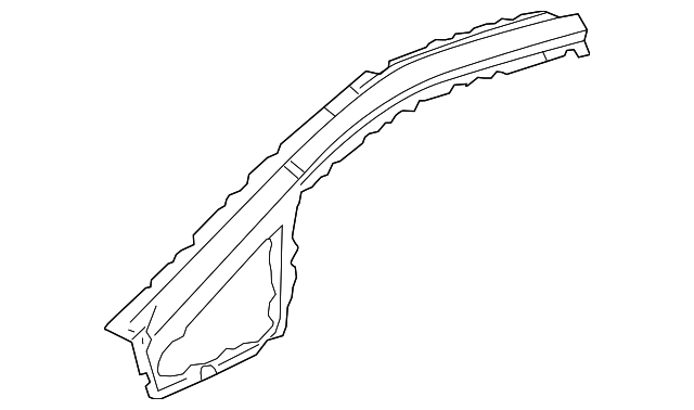 Genuine GM Driver Side Windshield Outer Frame Molding 23180226