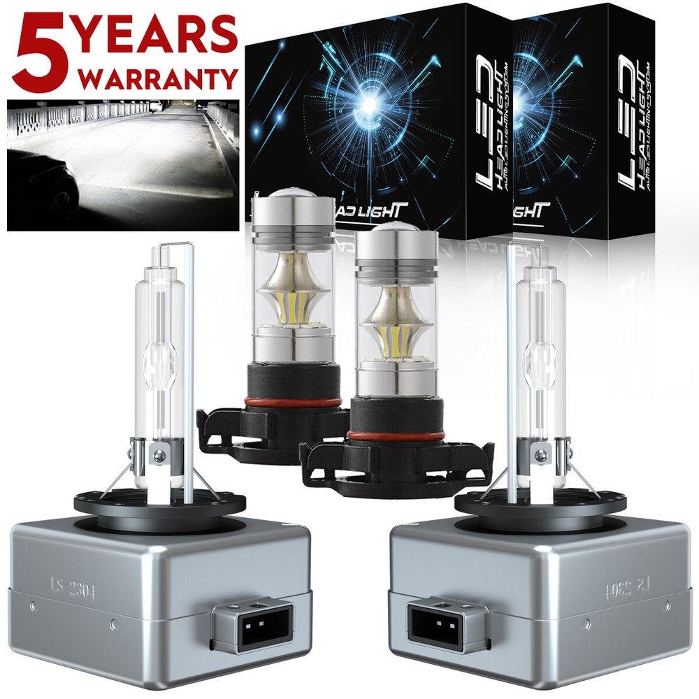 Upgrade Your 2014-2018 Jeep Cherokee with D3S HID Headlights and 5202 LED Fog Lights Kit