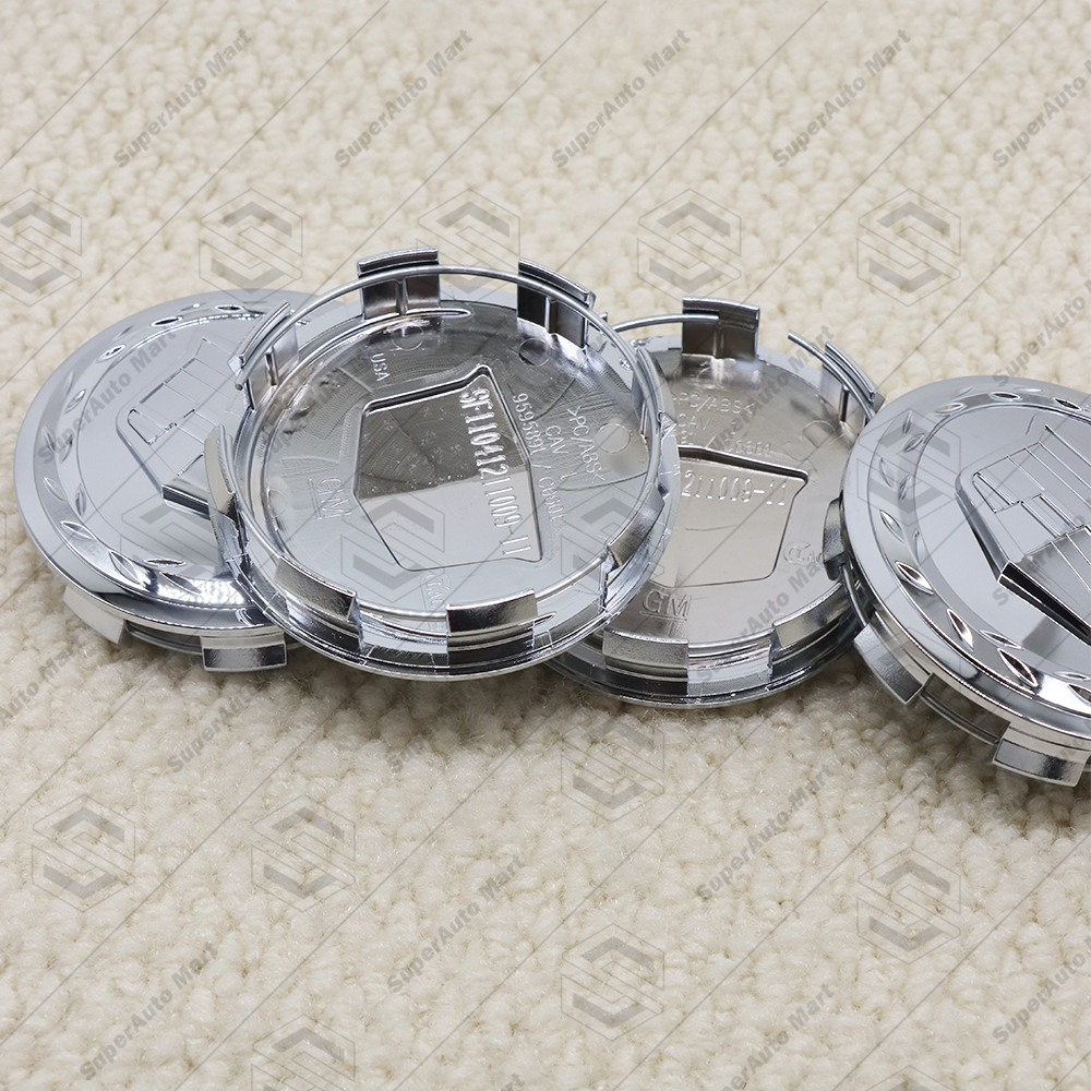4PCS 83MM Chrome Wheel Hub Caps for ESV EXT 2007-2013 9595891