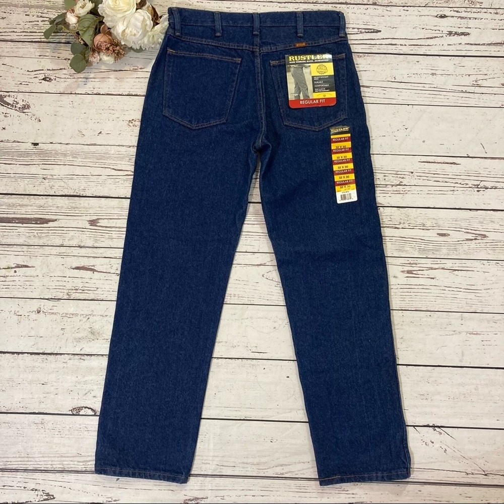 Rustler straight work jeans NWT mens size 32/30
