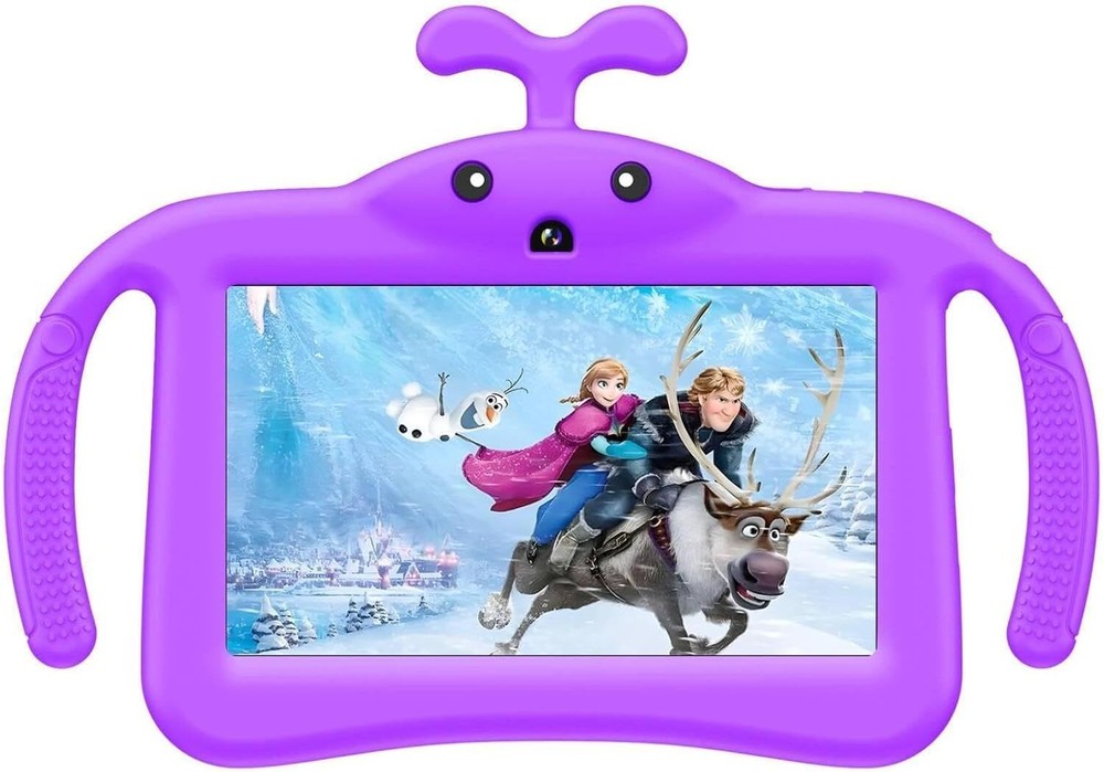 Kids Tablet, 7 inch Android 12 Tablet for Kids, 3GB RAM 32GB ROM, Purple