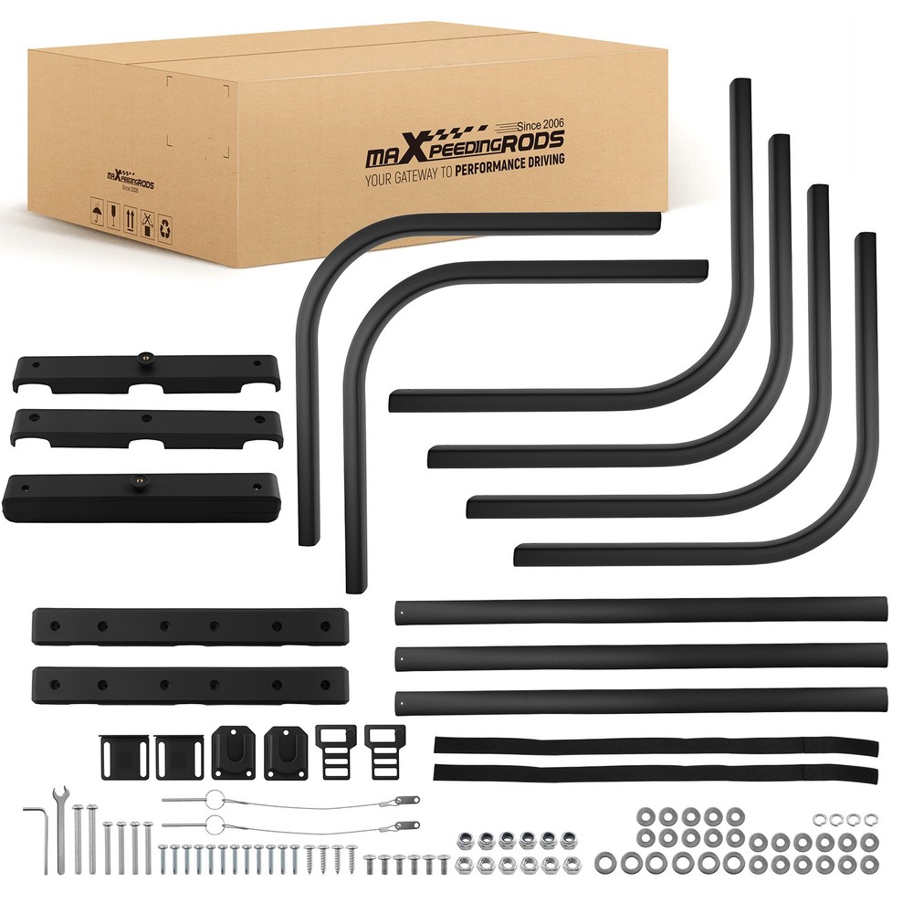 Adjustable Aluminum Truck Bed Extender for Pickup 59-69.5in Tailgate Mount