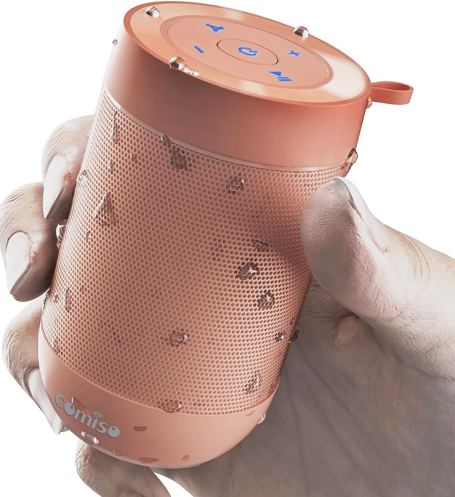 Portable Waterproof Bluetooth Speaker with 5.3 and 360 HD Sound IP65