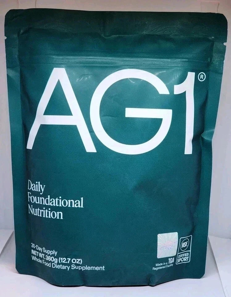 AG1 Athletic Greens PowderPouch 12.7OZ/360G 30-Day Supply,Free and Shipping!