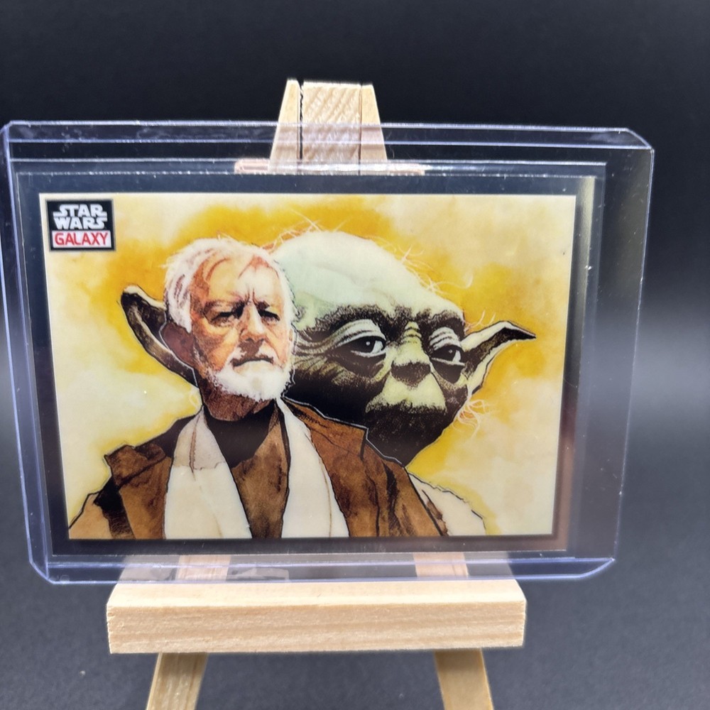 2023 Topps Star Wars Galaxy Chrome YODA MASTERS OF THE FORCE 33