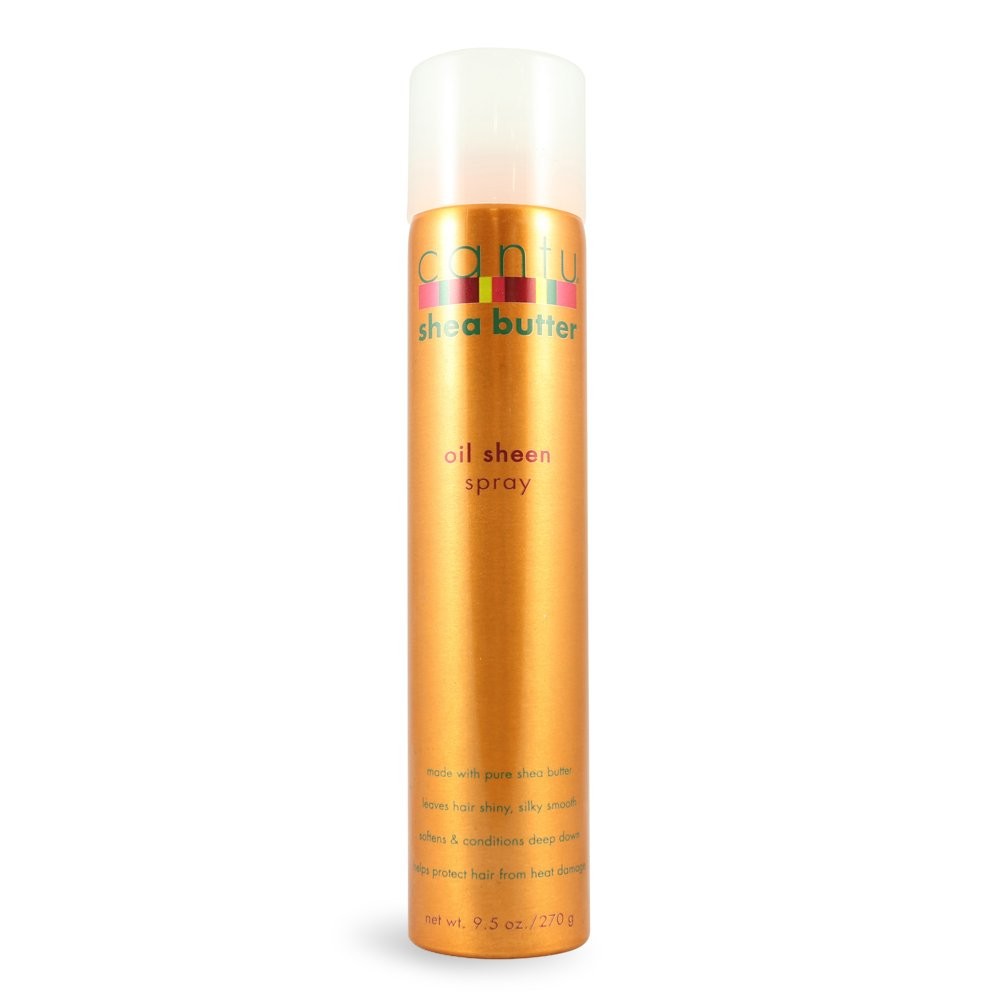Cantu Shea Butter Oil Sheen Spray 10oz for Hydrated Shine Pack of 1