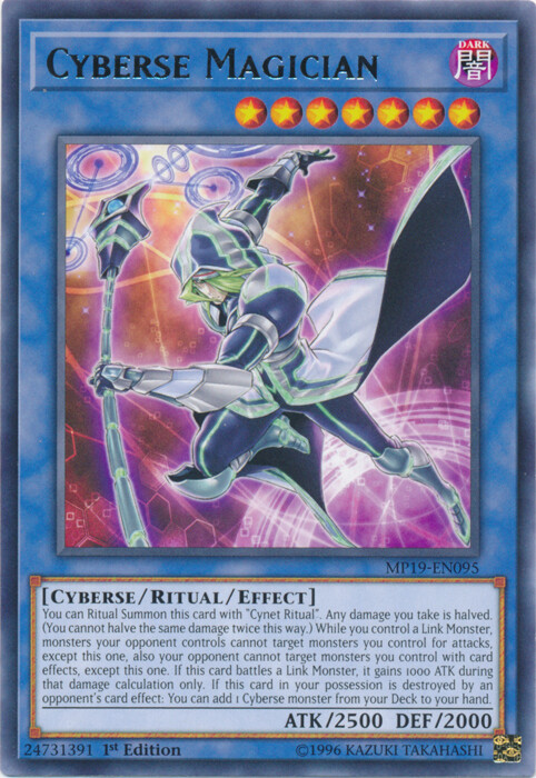 Cyberse Magician MP19-EN095 Rare 1st Edition x3 Near Mint