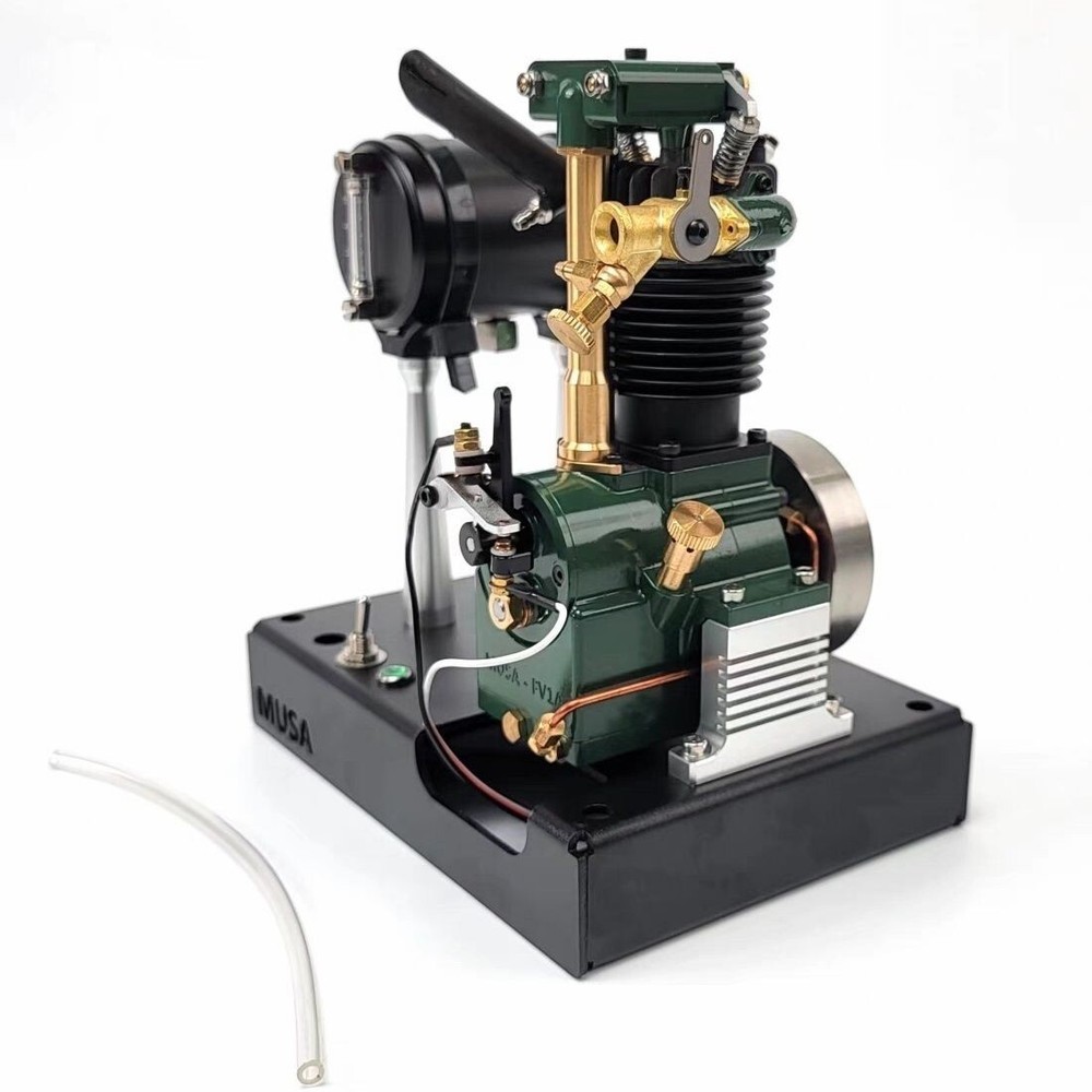 4-Stroke Engine Model with Independent Lubrication CNC Precision Limited-Time Offer-image