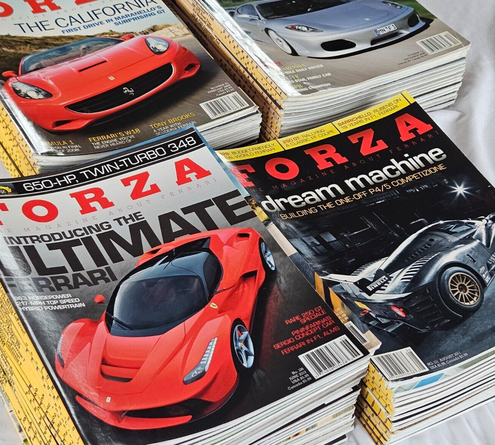 Choose One Forza The Magazine About Ferrari Enzo F40 F355 550 FF GTB 488 599 FXX
