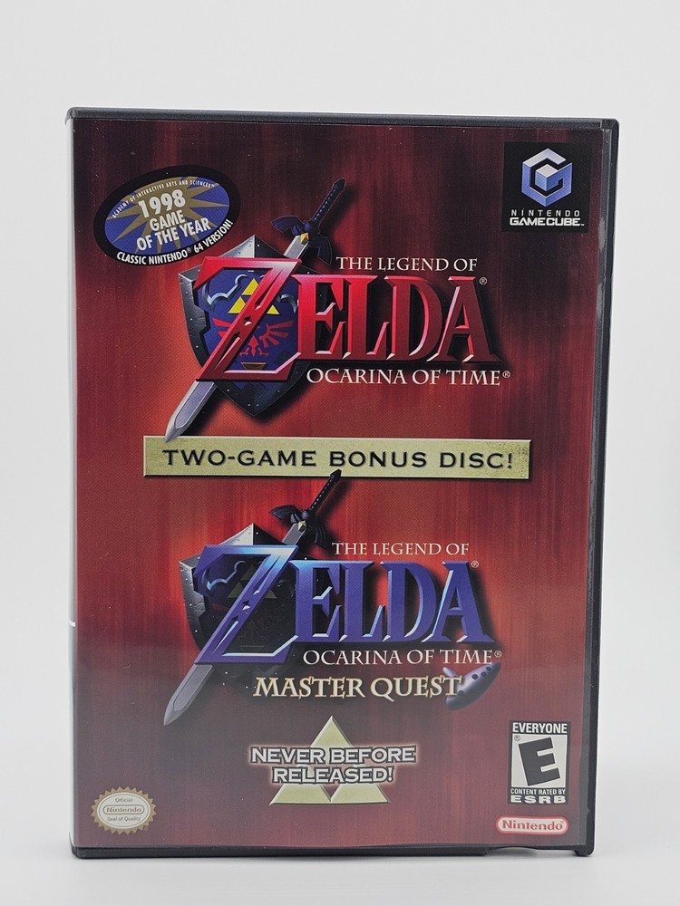 Nintendo Gamecube The Legend Of Zelda Ocarina Of Time CIB Cleaned & Tested